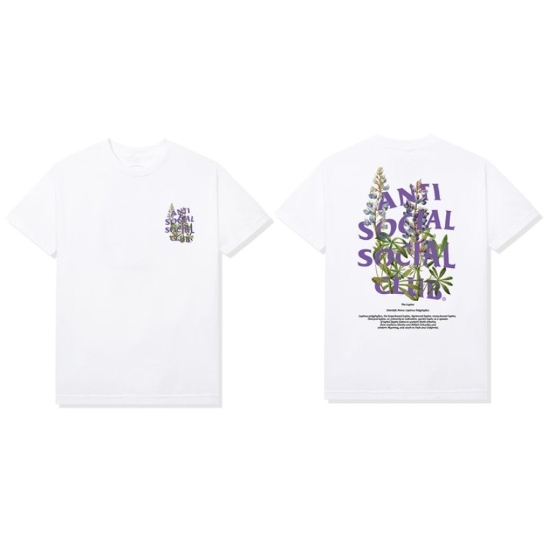 [ ของแท้ ] เสื้อ Anti social social club ASSC Lupine tee  ของใหม่ ลายใหม่ ( รอของ )