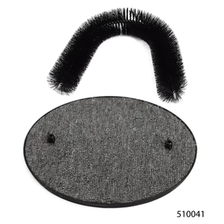 [510041] Kanimal Cat Grooming Toy ของเล่นแมว แปรงนวดขน ช่วยผลัดขนเสีย ผ่อนคลาย 28x35.5x32 ซม. (สีเทา)