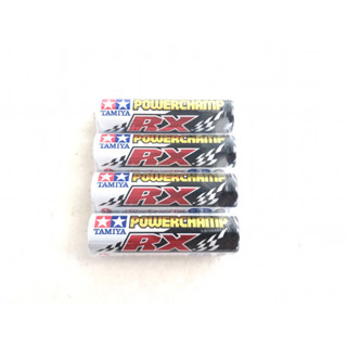 Tamiya 55120 AA Power Champ RX Alkaline Batteries (12pcs.) Made in Japan ถ่านอัลคาไลน์ Tamiya 1.5v