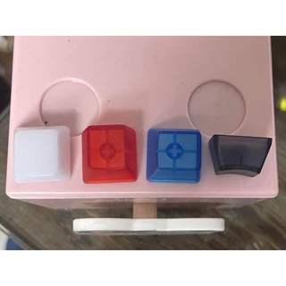 คีย์แคป keycap ปุ่มคีย์บอร์ด แบบขุ่นแสงผ่านได้ สำหรับ machanical keyboard ปุ่มเปล่า (พร้อมส่งจากไทย)