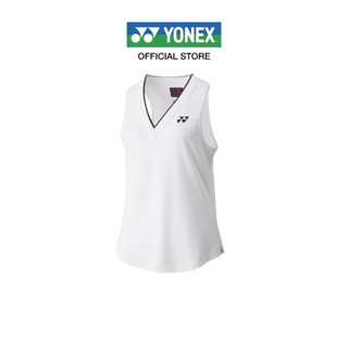 YONEX WOMEN’S TANK 20693  เสื้อคอวีแขนกุด ผ้า Polyester มาพร้อมเทคโนโลยี Very Cool เย็นสบาย ให้สัมผัสนุ่ม