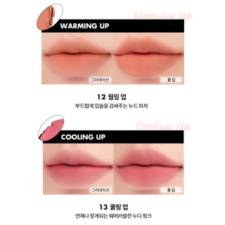 [rom&nd official] rom&nd Blur Fudge Tint / ลิปสติก ลิปเกาหลี ของแท้ 100% ส่งตรงจากเกาหลี (11 สี)