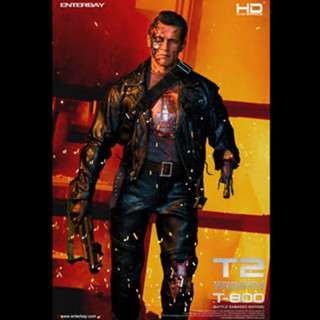 Enterbay terminator 2: t-800 Battle damage 1/4 (มือสอง)
