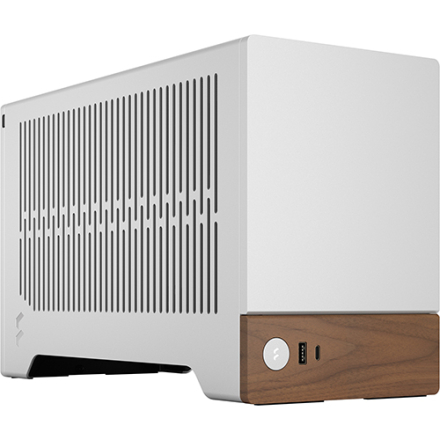 Fractal Design Terra mini-ITX Case fits Mini-ITX with Ventilated Top/Side/Buttom Silver (FD-C-TER1N-