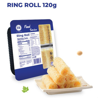 ringroll 10 ชิ้น 120 กรัม ฟองม้วน จุ่มๆ หมาล่า ชาบู