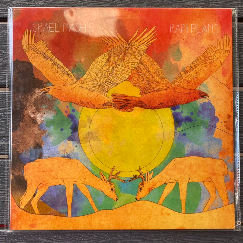 1 LP Vinyl แผ่นเสียง ไวนิล Isarael Nash - Israel Nash’s Rain Plans (0591)