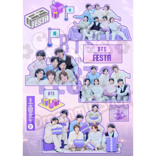 Sticker  BTS ไดคัท เดี่ยว, กลุ่ม อัพเดตภาพใหม่ล่าสุด พร้อมส่ง ( สั่งซื้อขั้นตำ่ 3 ชิ้นนะคะ )