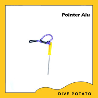 Pointer Aluminium Color With ด้ามจับ พ้อยเตอร์สำหรับดำน้ำ Scuba Diving Pointer