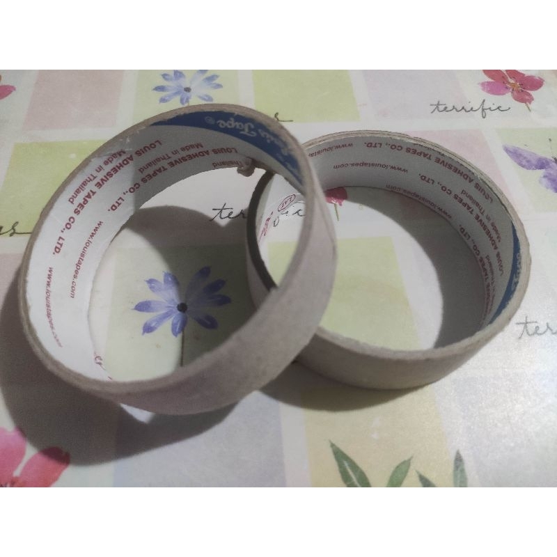 (มือสอง) ถูกสุดๆ แกนกระดาษ ดีไอวาย DIY แกนกระดาษม้วนแข็ง กระบอกกระดาษ (ราคา/5ชิ้น)