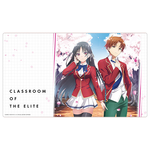 [แท้💯/Pre-Order✈️] Kiyotaka Ayanokoji & Suzune Horikita Sakura Rubber mat