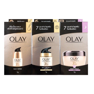 Olay Total Effect 7 in 1 โอเลย์ โททัล เอฟเฟ็คส์ 7 อิน 1 (ขายยกกล่อง) 1 กล่อง มี 6ซอง