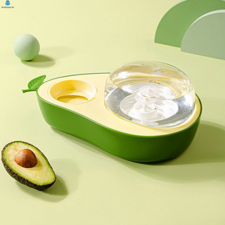 ใหม่ ชามอะโวคาโด Avocado ชามอาหารแมว ชามอาหารสุนัข ที่ให้อาหาร+น้ำสัตว์เลี้ยง