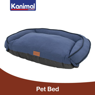 Kanimal Pet Bed ที่นอนสุนัข ที่นอนแมว รุ่น Sleeper Sofa เบาะนอนนุ่มพิเศษ สำหรับสุนัขและแมว Size L ขนาด 75x50x16 ซม.