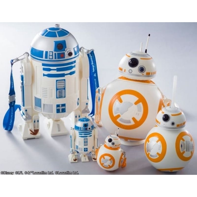 R2-D2 Star Wars Popcorn Bucket Tokyo Disney Resort Limited มือ 2