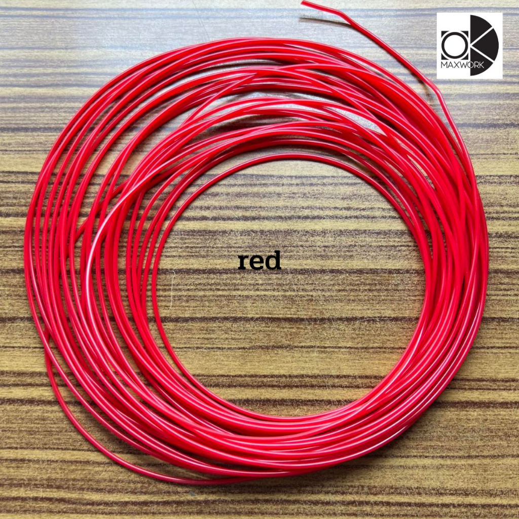 เส้นใยพลาสติก filament TPU 3d สำหรับเครื่องพิมพ์ 3D OKMAXWORK แบ่งทดลอง ความยาว 5 เมตร และ 10 เมตร