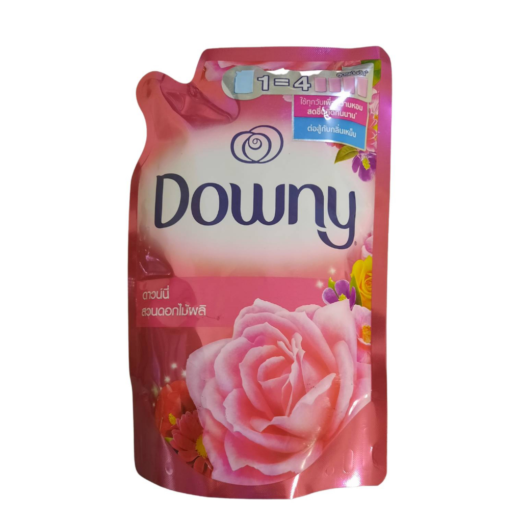 Downy ดาวน์นี่ น้ำยาปรับผ้านุ่ม กลิ่นสวนดอกไม้ผลิ แบบเติม 590 มล