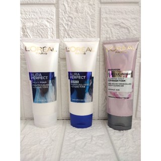 แท้ LOREAL Paris White Perfect Milky Foam 100 ml.โฟมล้างหน้าลอรีอัล ไวท์เพอร์เฟ็คท์ มิลค์กี้โฟม 100 มล.