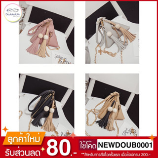 🔥สินค้าขายดี🔥 กระเป๋าสะพายแฟชั่น รุ่น mini triangle crossbody bags