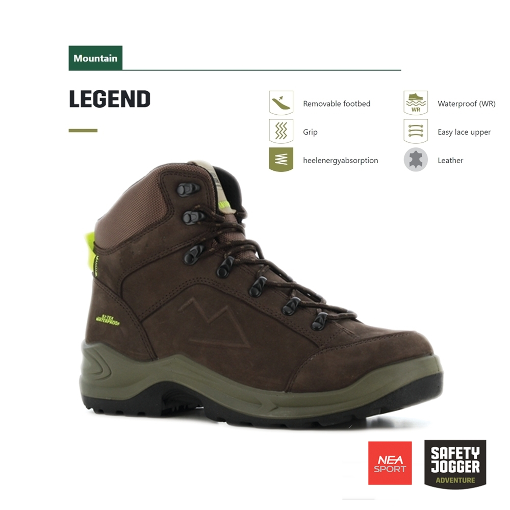 [ลด30% เก็บโค้ด 2509FASHDD] Safety Jogger Adventure - LEGEND รองเท้าเทรล เดินป่า ปีนเขา Walking Boot