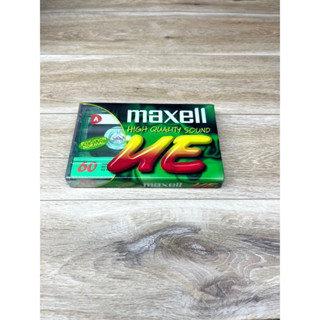 ม้วนเทปเปล่า เทปคาสเซ็ทเปล่า maxell 60 นาที ( ราคาต่อ 1 ชิ้น)