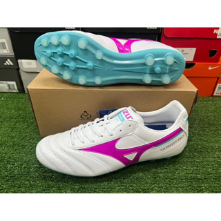 สตั๊ด รองเท้าฟุตบอล Mizuno Morelia ii pro AG หนังจิงโจ้ ไซส์ 40 42.5