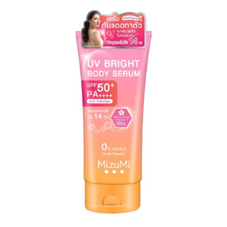 Mizumi Uv Bright Body Serum SPF50+++ มิซูมิ ยูวี ไบรท์ บอดี้ เซรั่ม 180ml.