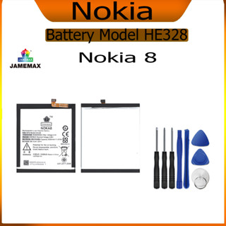 แบต Nokia 8   แบตเตอรี่ Battery Model HE328