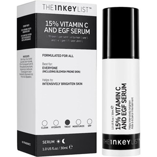 พร้อมส่ง THE INKEY LIST 15% Vitamin C and EGF Serum 30ml