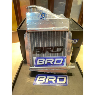 หม้อน้ำอลูมิเนียม สำหรับYamaha N MAX (สกรีนBRD)ของแท้จากBRD หม้อน้ำ ยามาฮา เอ็นเเม็ก