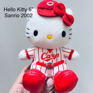 #ตุ๊กตา #เฮลโหล #คิตตี้ #ขนาด6” #ปี2002 #Baseball #Sanrio #Hello #Kitty #Stuffed #Toy #สภาพสมบูรณ์ #งานสวย #ป้ายผ้าชัด