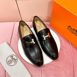 รองเท้า Hermes Loafers  งานออริเทียบแท้-