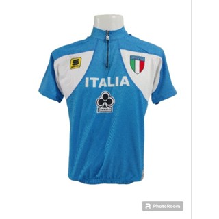 เสื้อกีฬาปั่นจักรยานแบรนด์ sportful Team Italia Size M/L มือ2