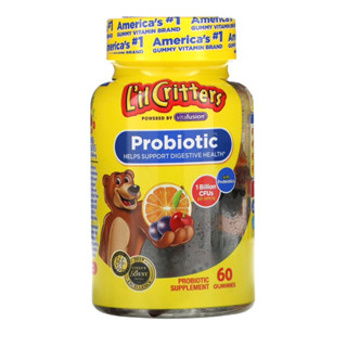 probiotics gummy เด็ก นำเข้าจากอเมริกา L’il Critter