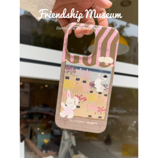 (PRE-ORDER) Friendship Museum Phone case - bunny and flowers