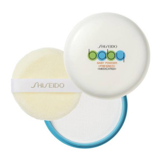 (☁️ของแท้/พร้อมส่ง) แป้งอัดแข็ง Shiseido Baby Powder Pressed 50g.