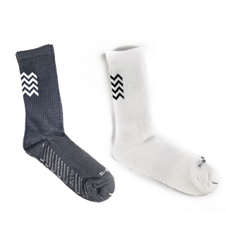 D-STEP ถุงเท้าฟุตบอลครึ่งแข้งกันลื่น Non-Slip Sock DK-F52s (free size)