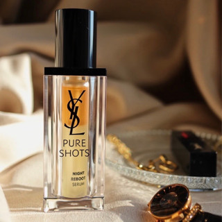 ของแท้YSL PURE SHOTS NIGHT REBOOT SERUM 30ml.พร้อมส่ง