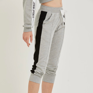 Zero Odor Two-toned Retro Jogger กางเกงวอร์มออกกำลังกายขายาวทรง Jogger