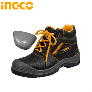 INGCO รองเท้าเซฟตี้ สีดำ หัวเหล็ก SSH04SB # 39 - 44