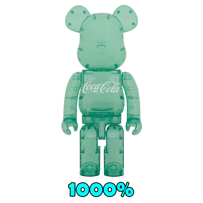 BE@RBRICK Coca-Cola GEORGIA GREEN 1000％ (DW)