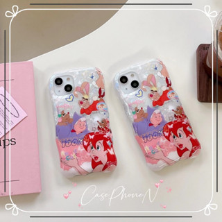 เคสไอโฟน iphone 11 14 Pro Max การ์ตูน น่ารัก เจ้าหญิงนิทรา ขอบเต็ม ป้องกันการตก เคส iphone 12 13 Pro Case for iPhone