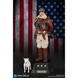 DID 1/6 : WWII US Army - A80164 : George Smith Patton Jr.  มี2แบบให้แบบ