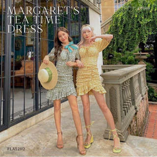 ส่งต่อ Xs : FLAT2112 FT689 : MARGARETS TEA TIME DRESS