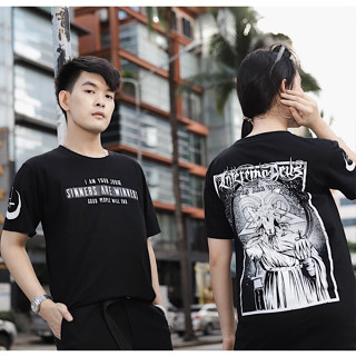 NEVER CLTG เสื้อยืด แขนสั้น รุ่น SINNERS ARE WINNER