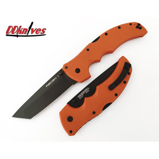 มีดพับ Cold Steel Recon 1 Tanto S35VN Plain Blade, Orange G10 Handles (CS-27BT-ORBK)