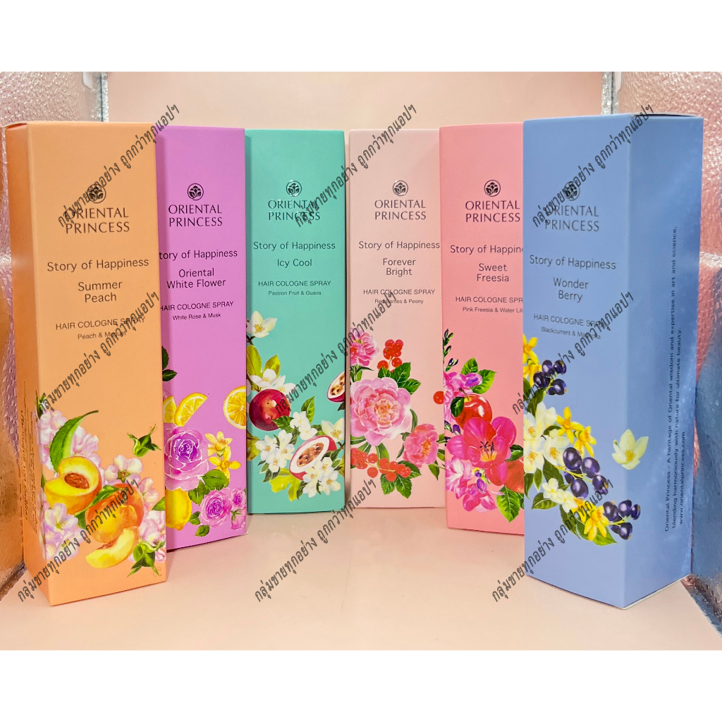 [ของแท้/พร้อมส่ง] Oriental Princess Story of Happinesst Hair cologne Spray 100 ml.