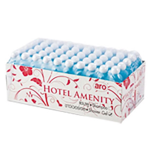 ARO เอโร่ เจลอาบน้ำขวดขุ่น 20มล. x100ขวด เจล สบู่โรงแรม Hotel Amenity Soap สบู่เหลว สบู่ เจลอาบน้ำ