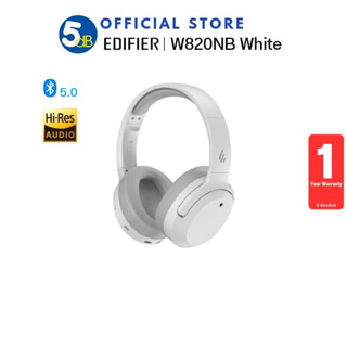 EDIFIER W820NB (White) หูฟังไร้สายตัดเสียงรบกวน Hi-Res Hybird ANC BT V5.0 รับประกัน 1ปี ศูนย์ไทย