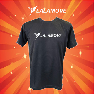 เสื้อ LALAMOVE ผ้าบอลระบายอากาศได้ดี