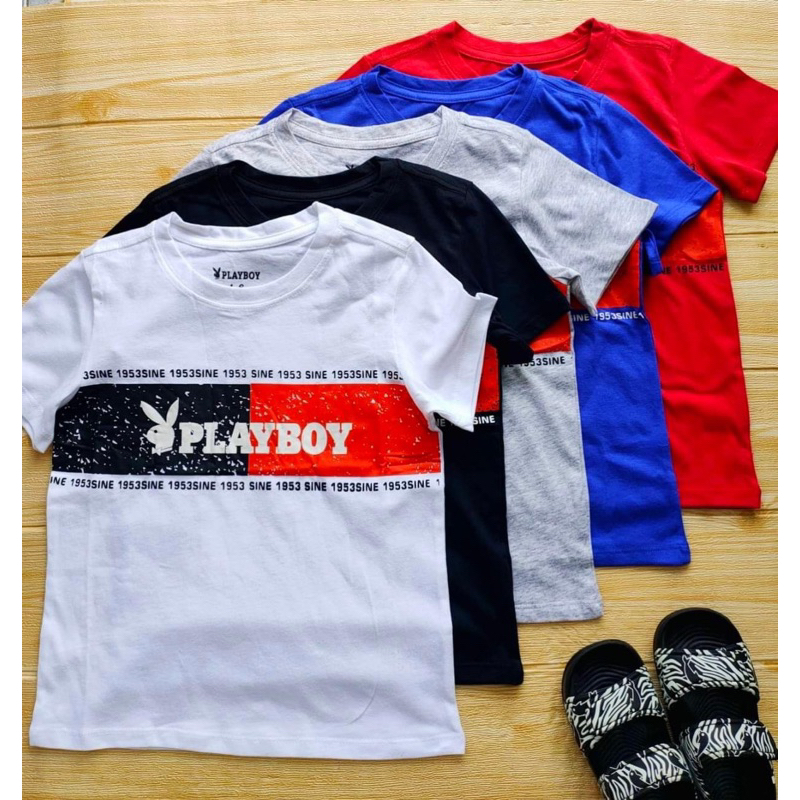 มีเก็บปลายทาง เสื้อยืดเด็ก เสื้อคอกลม งานแบรนด์ หล่อๆเท่ห์ๆ
